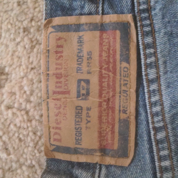 DIESEL Straight leg light wash jeans $52 OBO - Picture 6 of 8